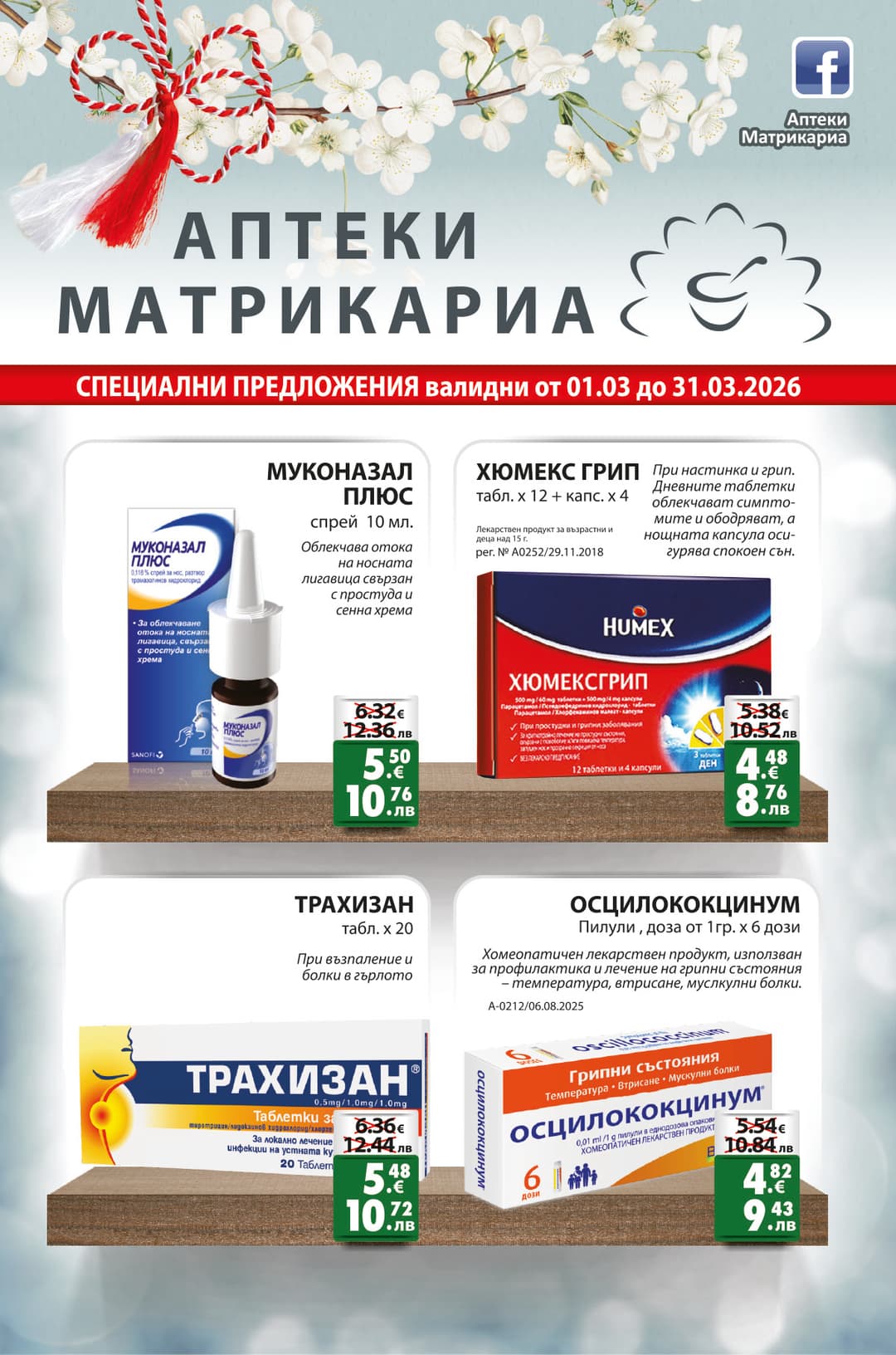 Брошура за месец Март